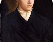 巴特尔 布鲁因 : Portrait of a Young Man with Gloves